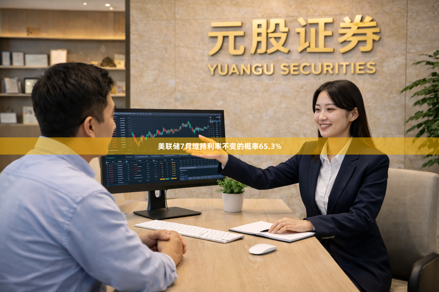 美联储7月维持利率不变的概率65.3%